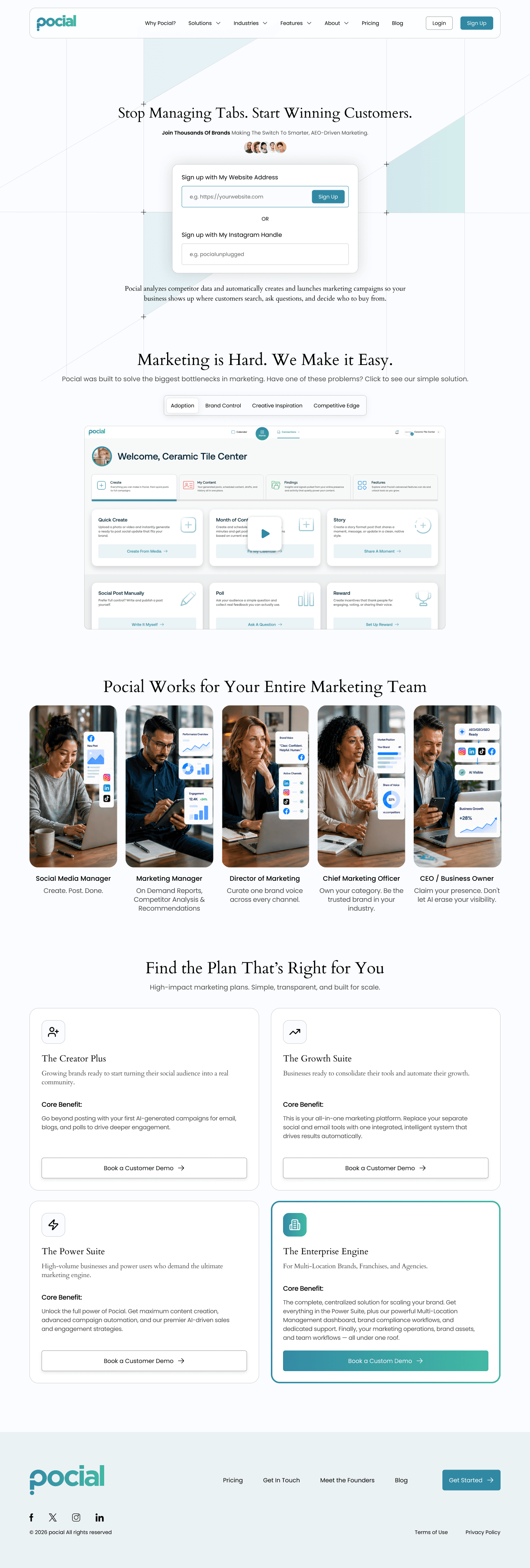 Pocial — AI Marketing